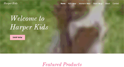 Desktop Screenshot of harperkidsclothing.com